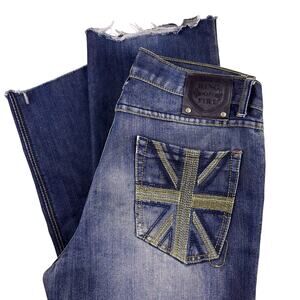 Ring of Fire Jeans‎ Men’s 34x32 Slim Straight S.ARROYO Embellished pockets